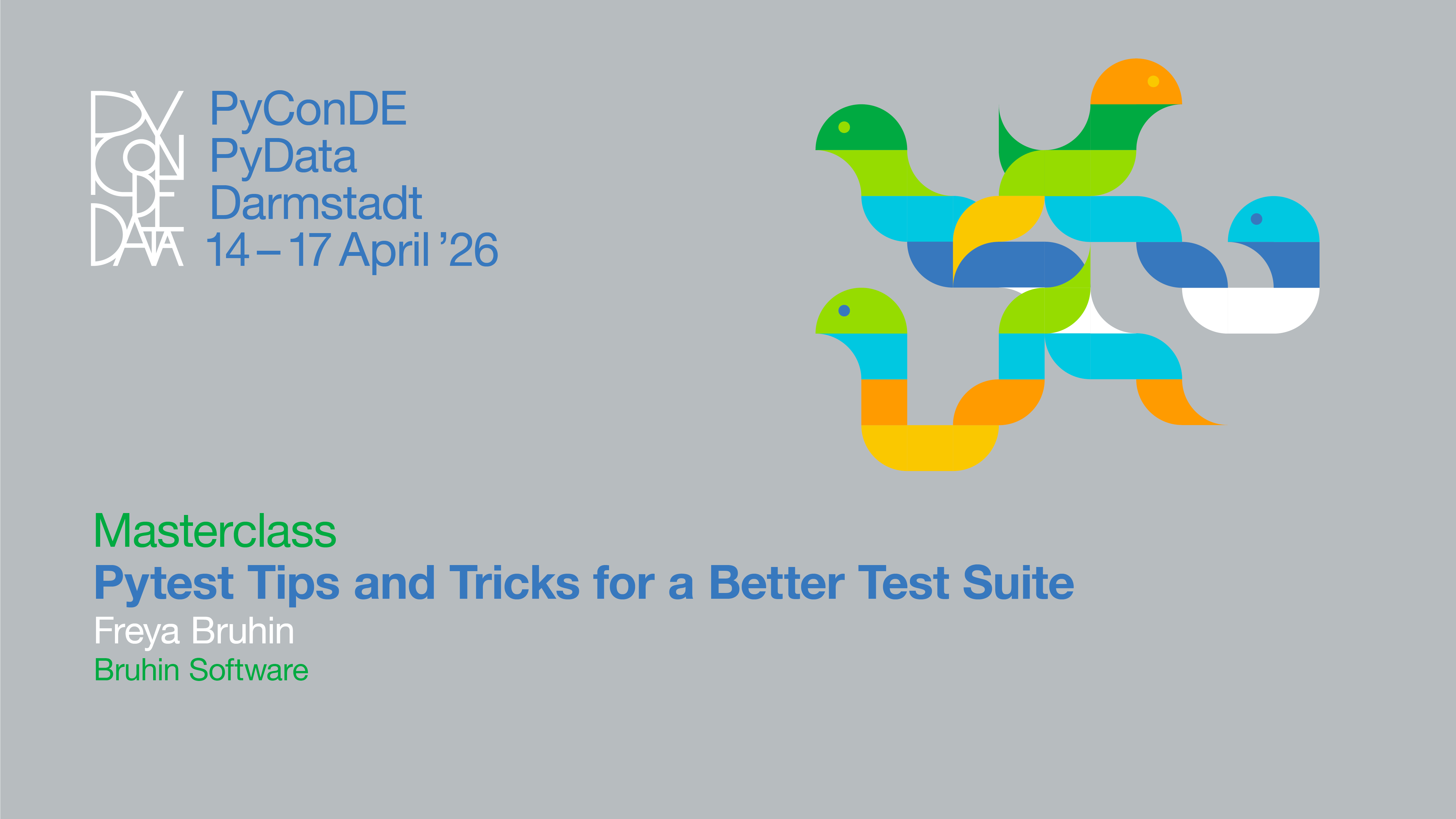 Pytest Tips and Tricks for a Better Test Suite — Full-Day Masterclass